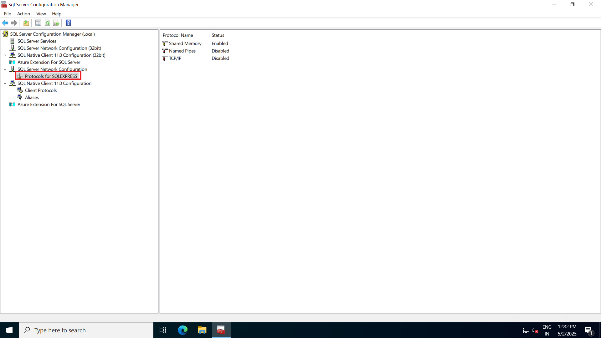 Navigate to System Tools